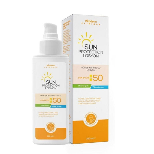 Lotion de protection solaire Miraderm SPF 50 haute défense 100 ml