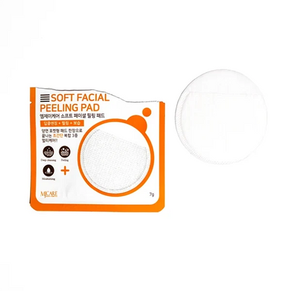 Coussinet exfoliant pour le visage MjCare - Exfoliation douce | 7 g