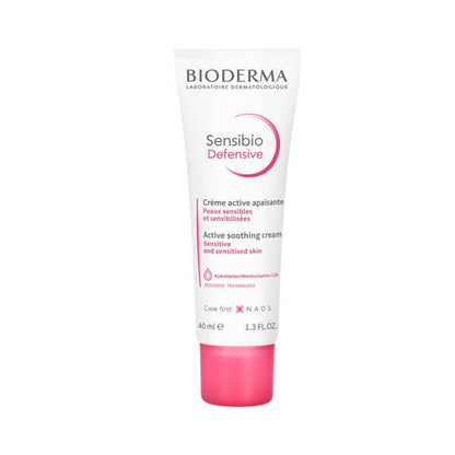 Crema hidratante Bioderma Sensibio Defensive para piel sensible: calmante, hidratante y rica en antioxidantes
