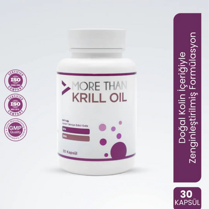 Suplemento de Omega-3 Más que Aceite de Krill 30 Cápsulas