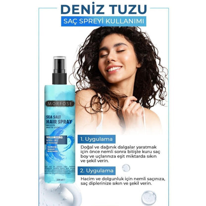 Spray au sel marin Morfose pour une texture naturelle 250 ml