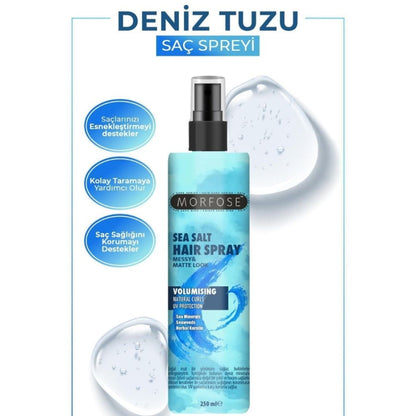 Spray au sel marin Morfose pour une texture naturelle 250 ml