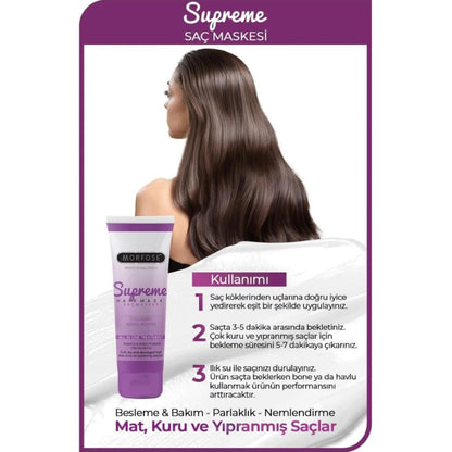 Masque capillaire fortifiant Morfose Supreme Collagen 75 ml