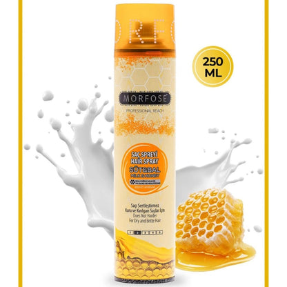 Crème coiffante Morfose au lait et au miel pour une fixation légère 250 ml