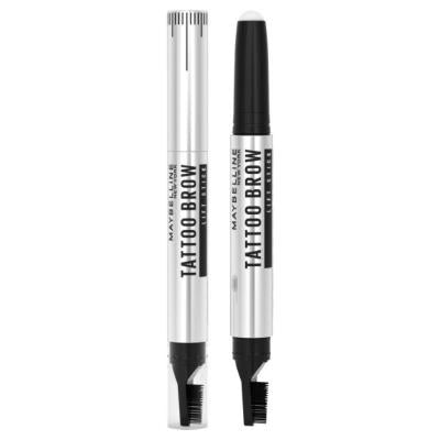 Crayon à sourcils Maybelline Tattoo Brow Lift - Transparent, effet liftant longue tenue pour des sourcils définis