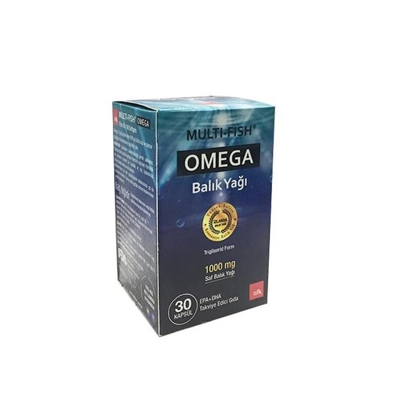 Complément alimentaire Medicago Ilac Multifish Omega 3, 30 capsules