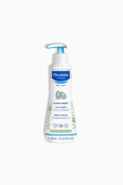 Mustela Hydra Bebé Leche Corporal Hidratante con aguacate 300 ml