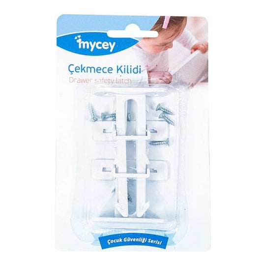 Verrou de tiroir Mycey pour la sécurité des enfants, lot de 2
