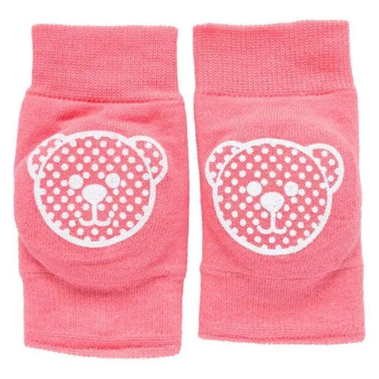 Genouillères de protection pour bébé Mycey rose, 1 paire