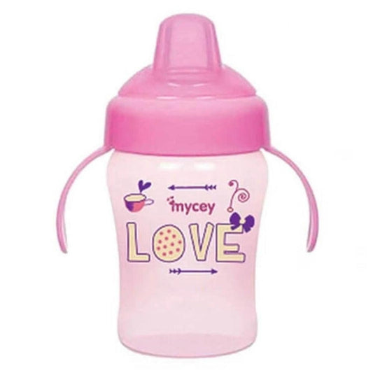 Tasse d'apprentissage anti-fuite avec anses Mycey Love 200 ml