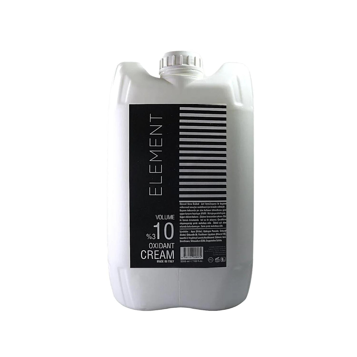 Element 10 Volume Oksidan 5000 ml - Bulk Hair Oxidant for Professionals & Home Users