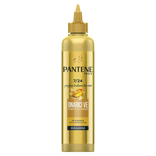 Crema reparadora Pantene Pro-V: reparación instantánea de daños y puntas abiertas, tratamiento sin enjuague fortalecedor e hidratante