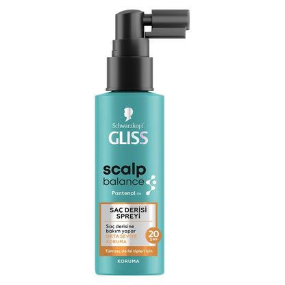 Spray apaisant sans rinçage pour le cuir chevelu Gliss Scalp Balance 100 ml