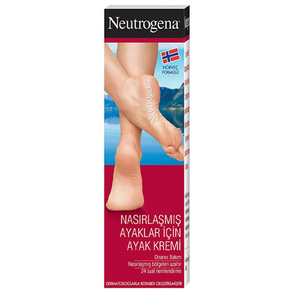 Crema para pies con callosidades Neutrogena - Crema hidratante a base de urea para el alivio de la piel seca - 1.69 fl oz