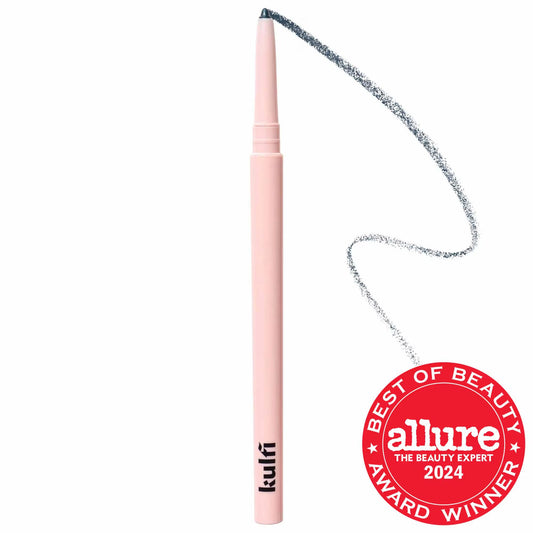 Underlined Kajal Waterproof Long-Wear Eyeliner - Cruelty-Free, Long-Lasting Eye Makeup with Aloe Vera & Vitamin E