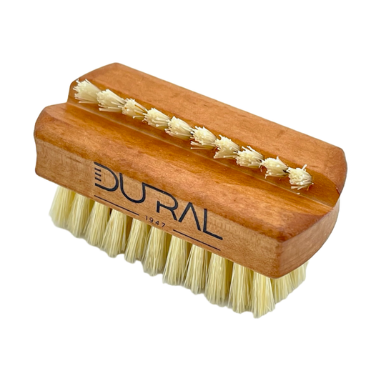 Dural Pear wood hand/nail brush with natural bristles - 1 & 5 rows Hand/Nail Brush Pasteur Pharmacy