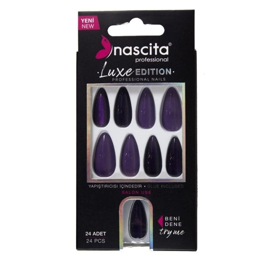Nascita Lux Artificial Nails Set 221 - 24 Pieces
