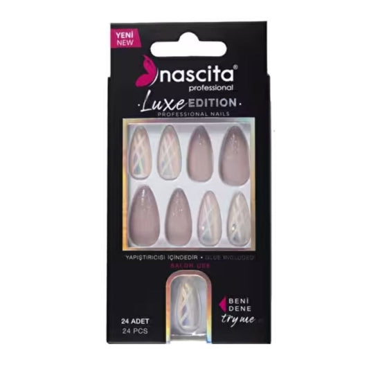 Nascita Luxe Press-On Artificial Nails Set 24 Pieces - 227