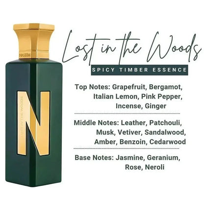 Naseem Lost in The Woods Aqua Parfum sin alcohol 75 ml 2,4 oz