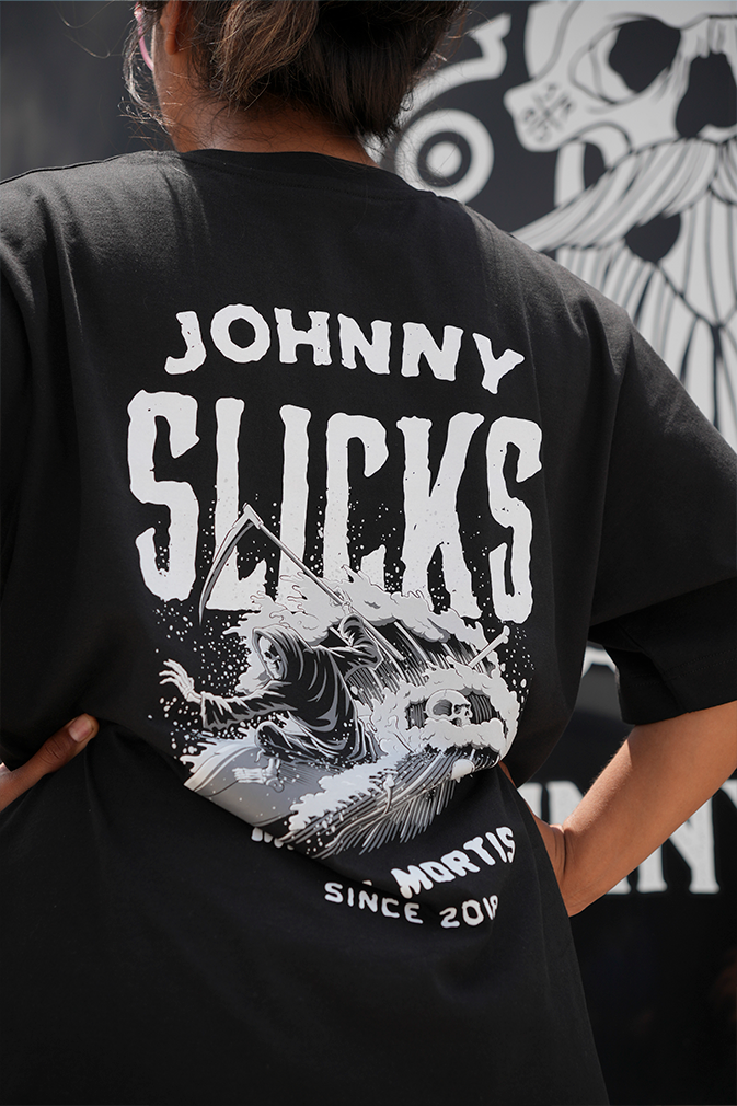 Johnny Slicks Mar Y Mortis Oversized Tee Shirt Johnny Slicks