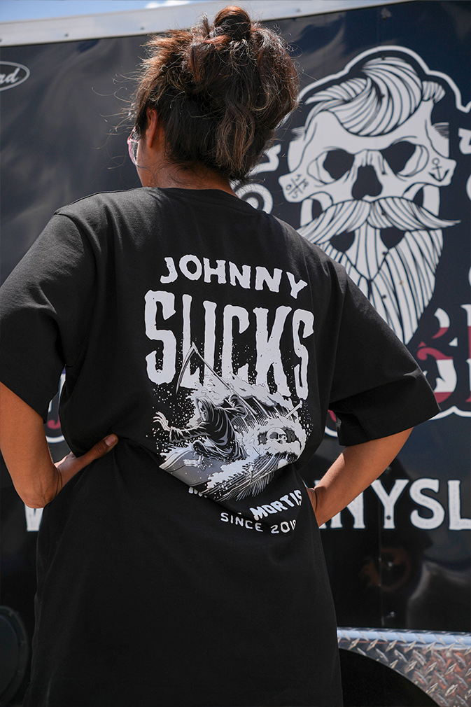 Johnny Slicks Mar Y Mortis Oversized Tee Shirt Johnny Slicks
