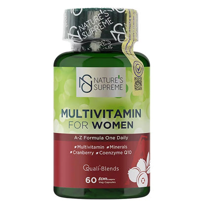Nature's Supreme Multivitamínico para Mujeres Apoyo Diario 60 Cápsulas
