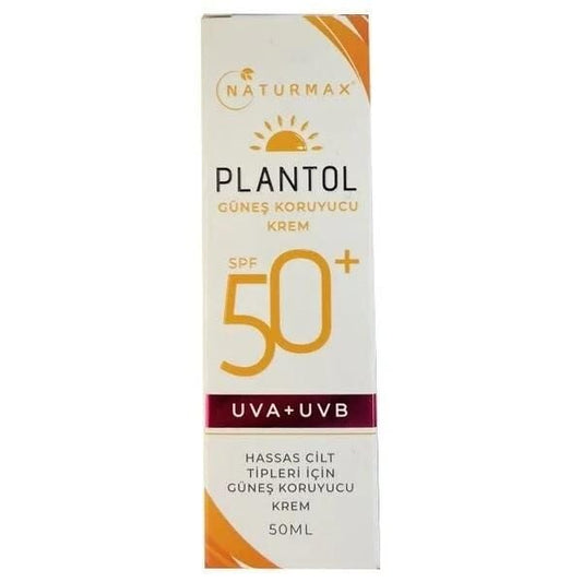 Écran solaire Naturmax Plantol FPS 50 pour peaux sensibles 50 ml
