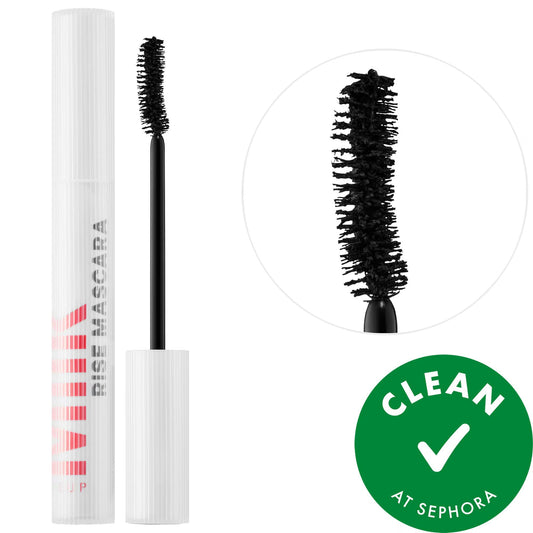 RISE Natural Lifting + Lengthening Mascara - Cruelty-Free, Vegan Cosmetics for Everyday Makeup