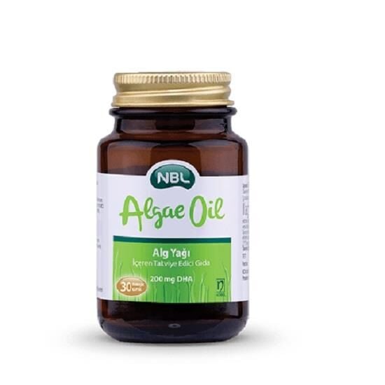 Complément alimentaire NBL Huile d'algues 200 mg DHA 30 capsules