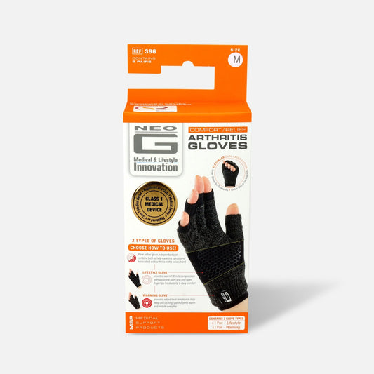 Neo G Comfort Relief Arthritis Compression Gloves Size: Medium (1 Pair) Supports & Braces Pasteur Pharmacy