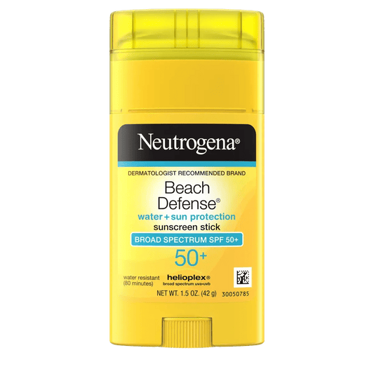 Neutrogena Beach Defense Sunscreen Stick SPF 50+ 1.5 Oz