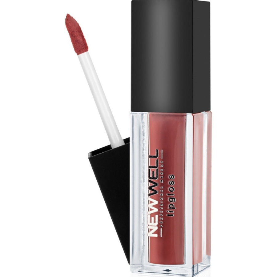 New Well Liquid Matte Long-Wear Smudge-Proof Lip Gloss 03 Red