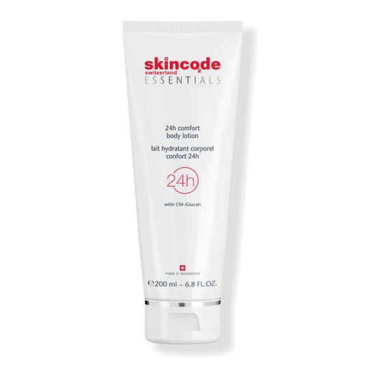 Loción corporal hidratante Skincode Essentials para piel seca - Hidratación calmante y apoyo para una piel sana