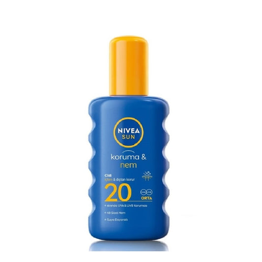 Nivea Sun Protect & Moisture Sun Spray SPF 20 200 ml
