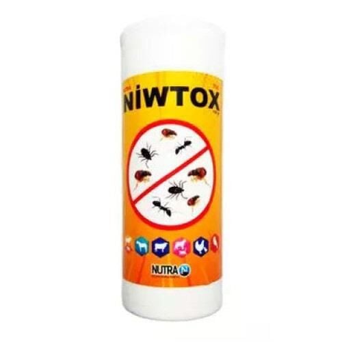 Poudre répulsive anti-poux et anti-fourmis Niwtox pour l'entretien de la maison 100g