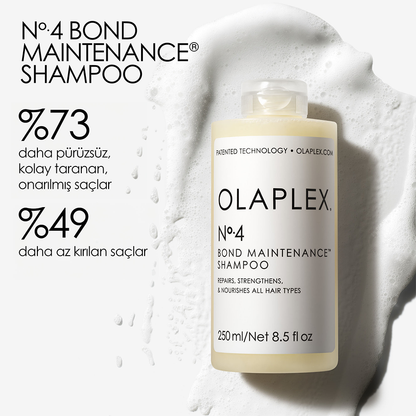Champú de mantenimiento de enlaces Olaplex N°4 para cabello dañado 250ml