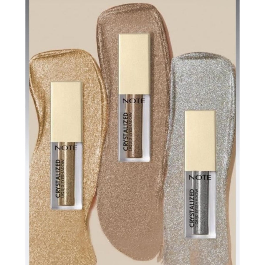 Note Cosmetique Crystalized Liquid Eyeshadow Metallic 07 Golden Theory