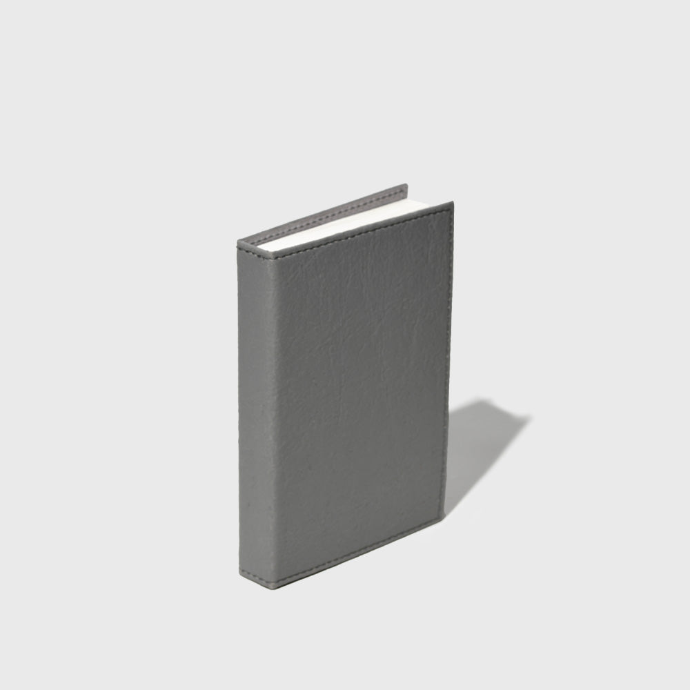 Unlined Banana Leather Notebook Stationery Public Goods Grey 4" x 6"