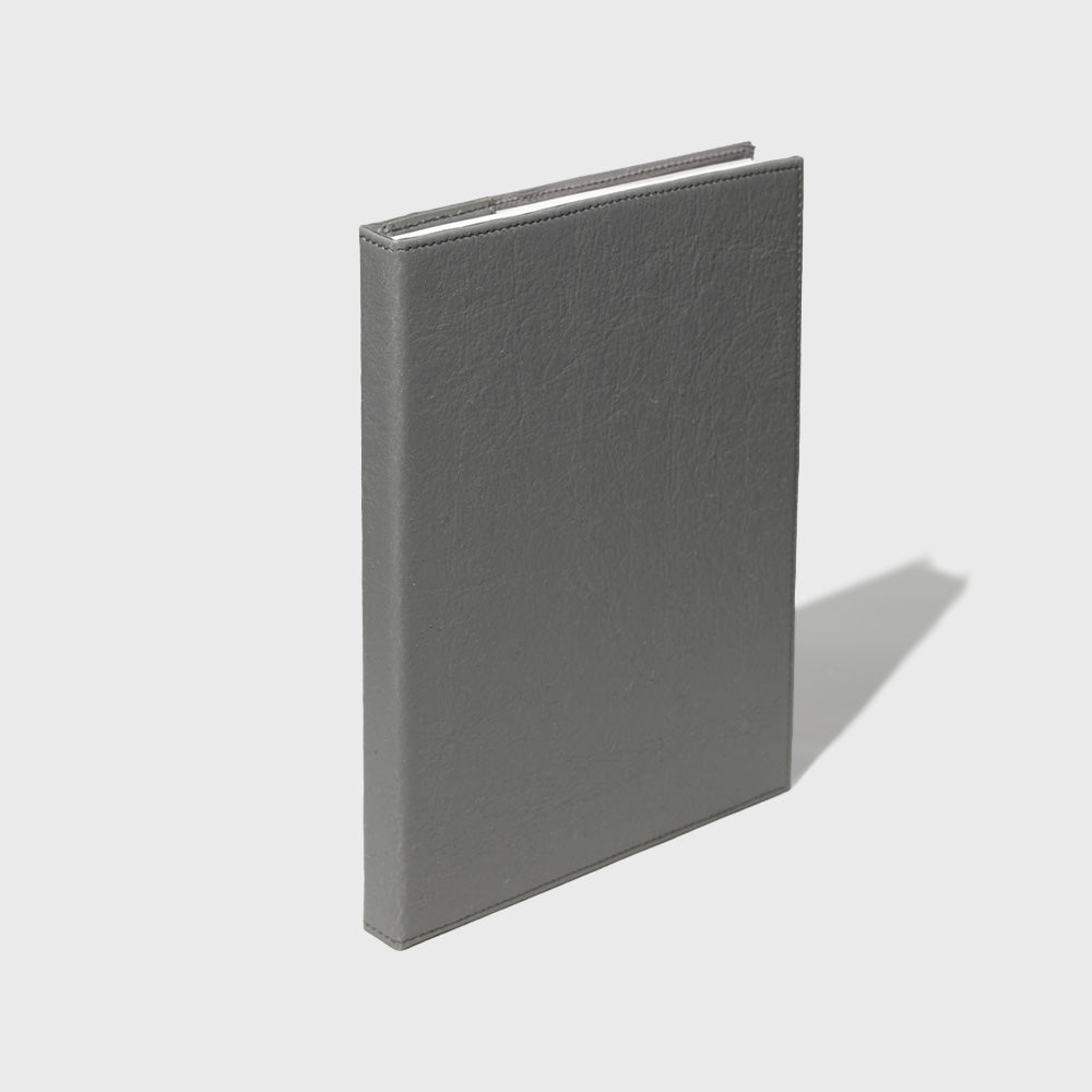 Unlined Banana Leather Notebook Stationery Public Goods Grey 8.5" x 11"