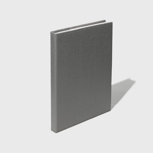Unlined Banana Leather Notebook Stationery Public Goods Grey 8.5" x 11"