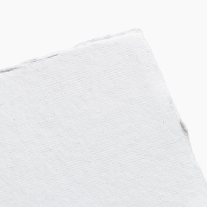 Set de tarjetas de papel de algodón reciclado