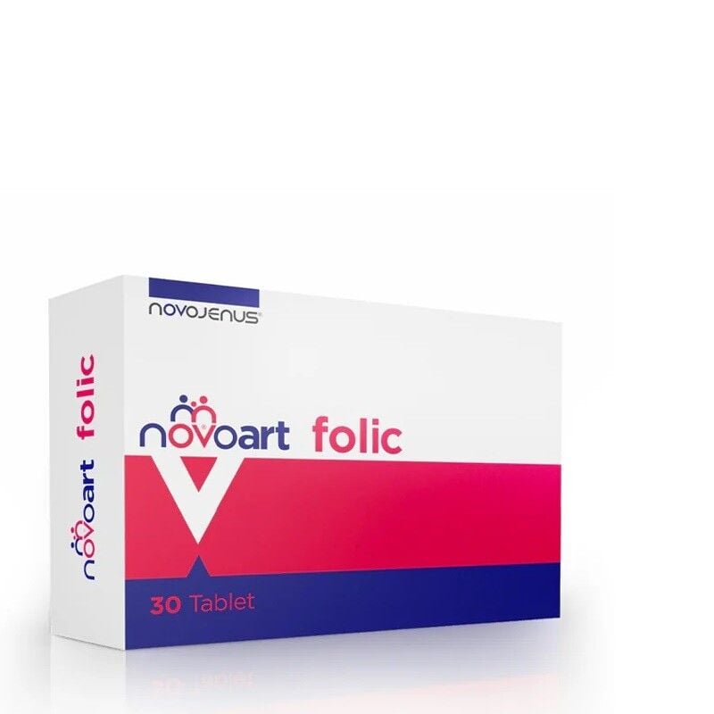 Novojenus Novoart FOLIC — complément multivitaminé quotidien, 30 comprimés