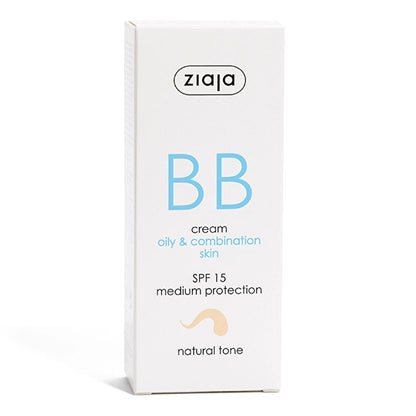 Ziaja Natural Tone BB Cream for Oily & Combination Skin 50ml