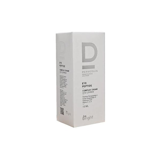 Crème contour des yeux aux peptides Dermoskin Be Bright - Crème hydratante anti-âge 15 ml