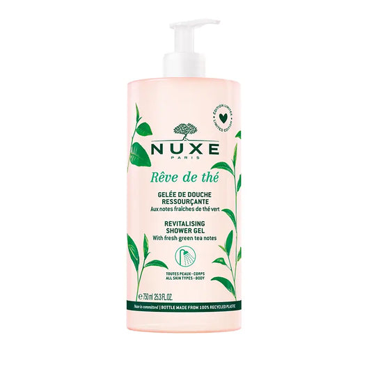 Gel Douche Ressourçant Nuxe Rêve de Thé pour une peau douce 750 ml