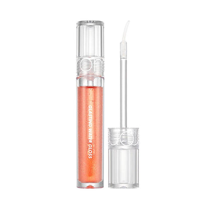 rom&nd Glasting Water Gloss - Brillo labial hidratante para un acabado de alto brillo