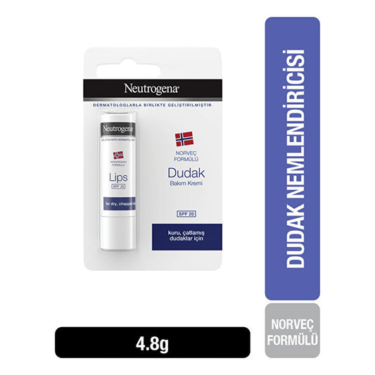 Baume à lèvres hydratant Neutrogena avec IPS 20 – Soin des lèvres hydratant avec protection solaire