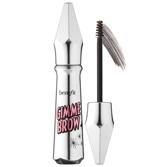 Gel sourcils volumateur teinté Gimme Brow+ de Benefit - Volumateur de sourcils à microfibres avec formule longue tenue résistante à l'eau