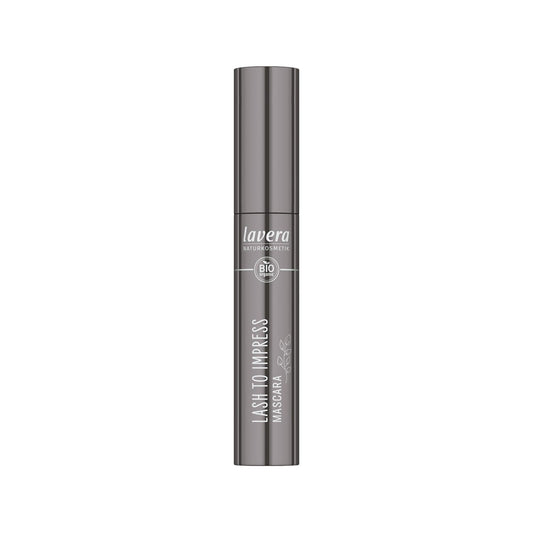 Lavera Lash To Impress Mascara - Natural Black Mascara for Enhanced Eyelashes, 14 ml