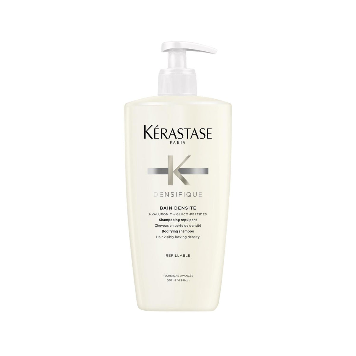 KŽrastase Densifique Bain Densite: Hair Thickening Shampoo for Thinning Hair, Volumizing Professional Shampoo - 16.91 fl oz